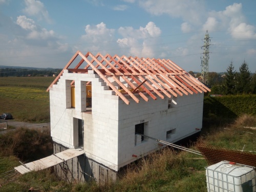 Realizace střechy - soukromý objekt Sobětuchy