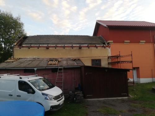 Realizace střechy - soukromý objekt